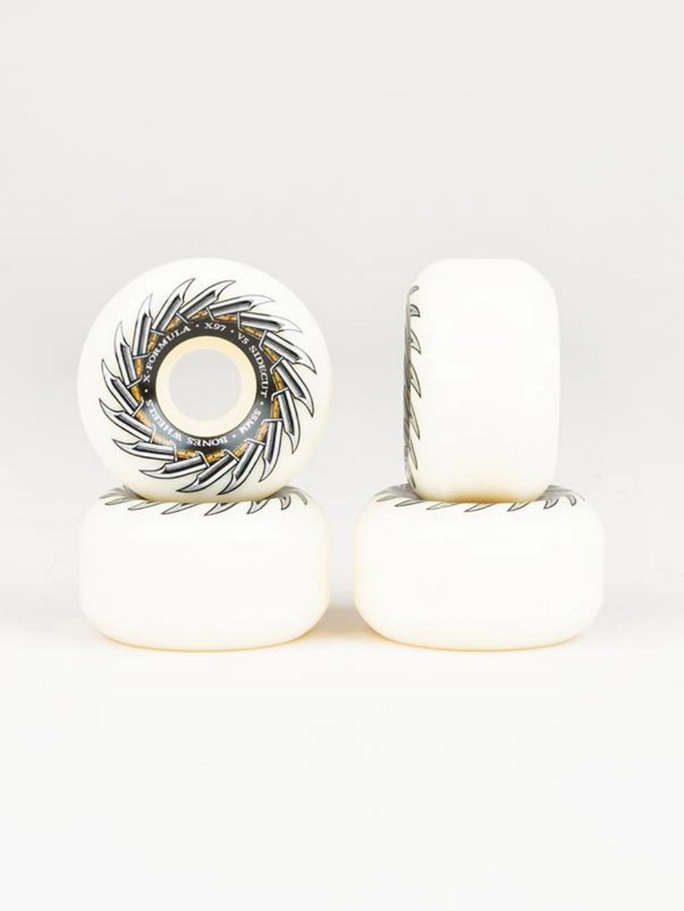 Bones Wheels X-Formula 97A Knife Fight V5 Sidec 55mm Whee white