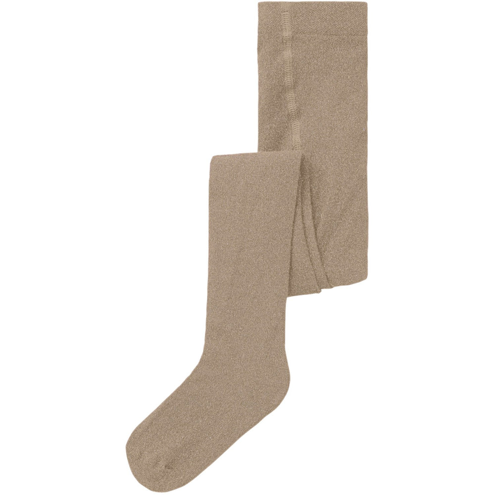 Køb Name It Cement Lurex: Gold Nmfrosie Pantyhose