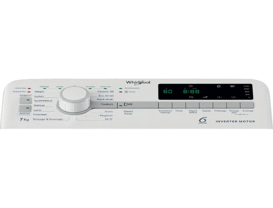 WHIRLPOOL - Lave linge Top TDLR7251FR