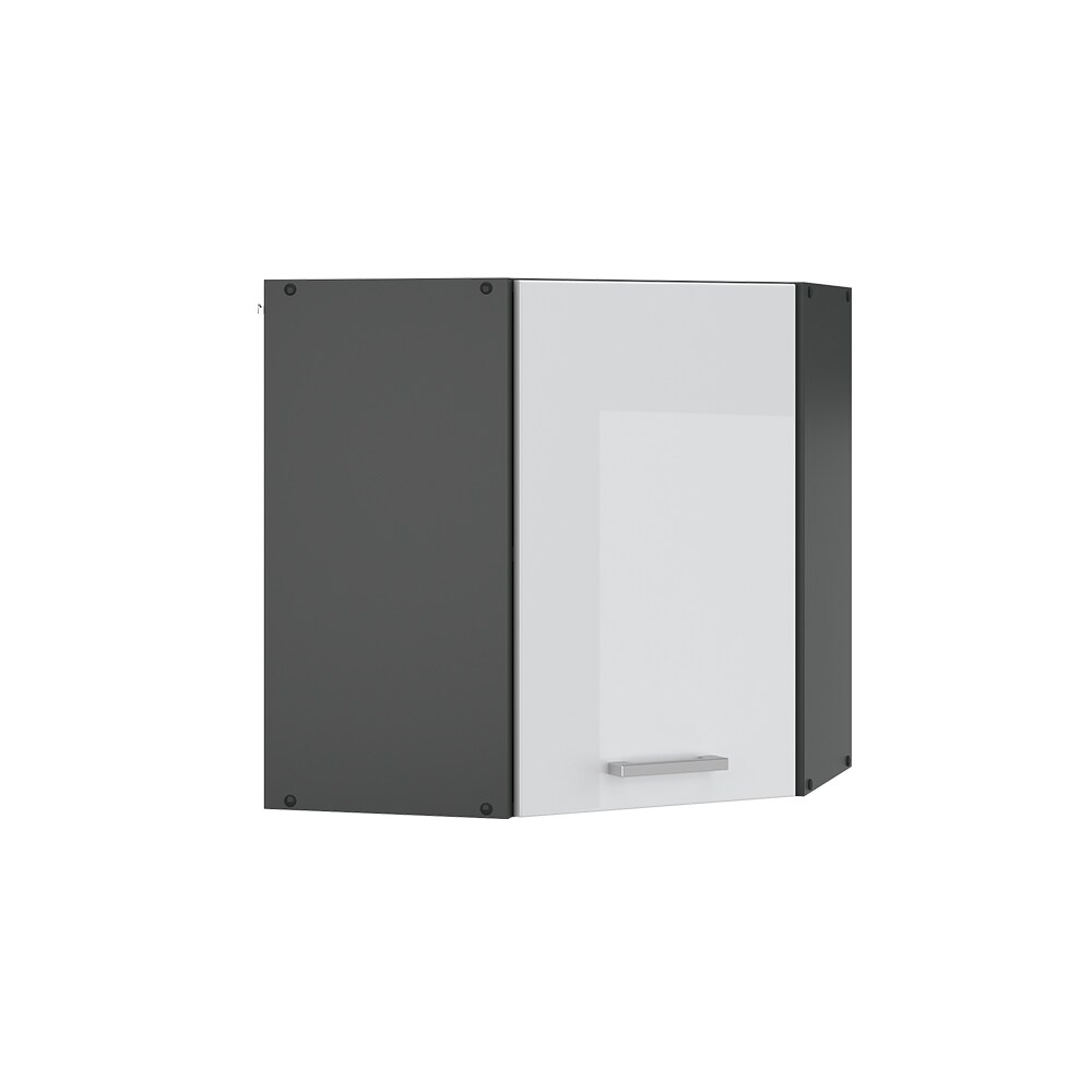 VICCO Küchenschrank Hängeschrank Eckhängeschrank 57 cm R-Line Anthrazit