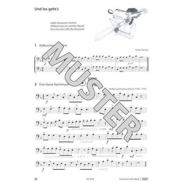 Hage Musikverlag Posaunen Fuchs 2