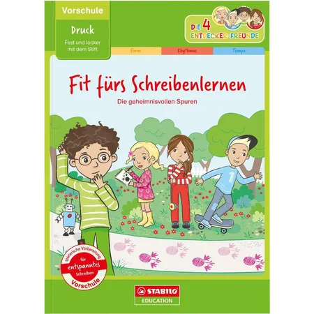 Schreibmotorik Übungshefte für Kinder in der Vorschule - STABILO Fit fürs Schreibenlernen - Druck