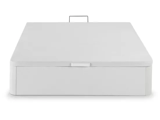 Ensemble 140 x 190 cm sommier coffre blanc + matelas mousse HD mémoire de forme et tissu 3D respirant ép.18cm - HEAVEN de YSMÉE