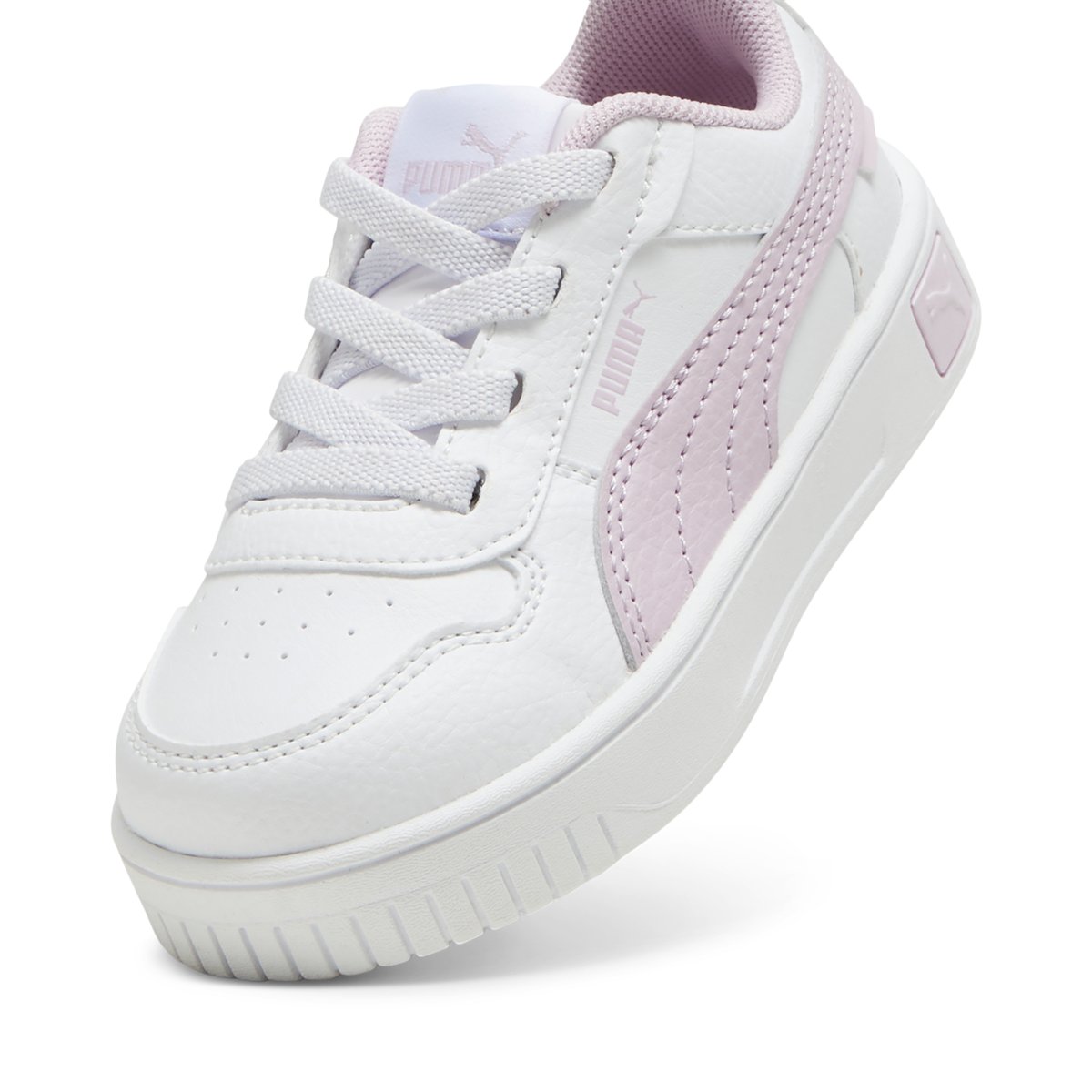Facile à mettre-Carinast-ig-Baskets - Talon plat - Blanc