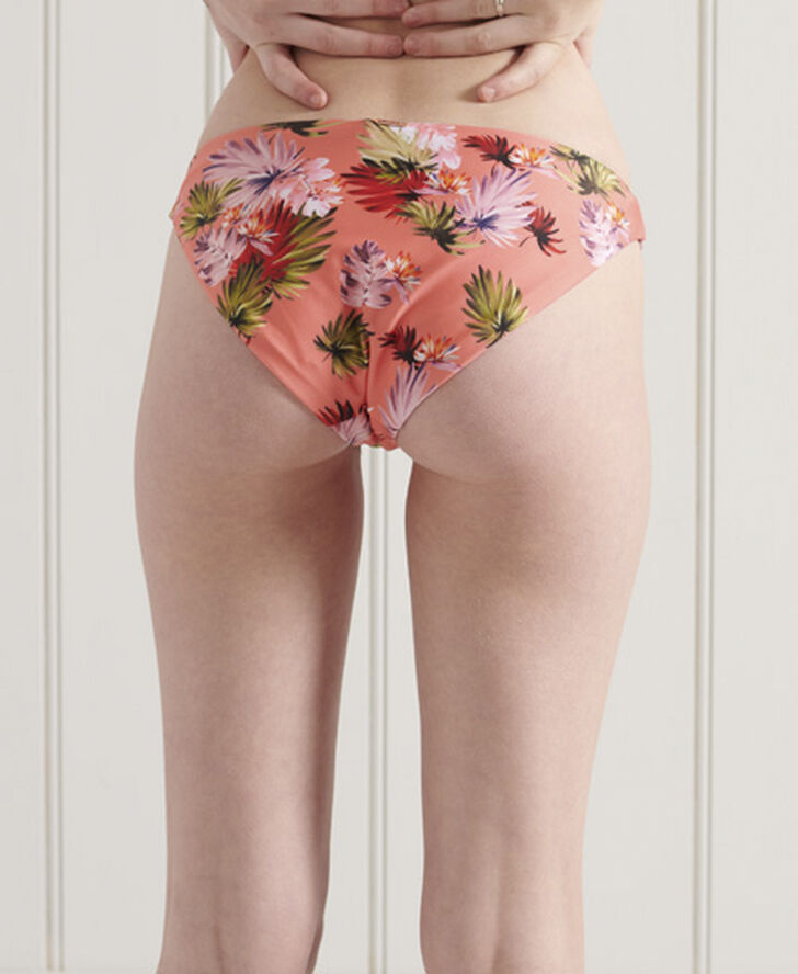 Superdry SURF BIKINI BRIEF Brush palm persimmon
