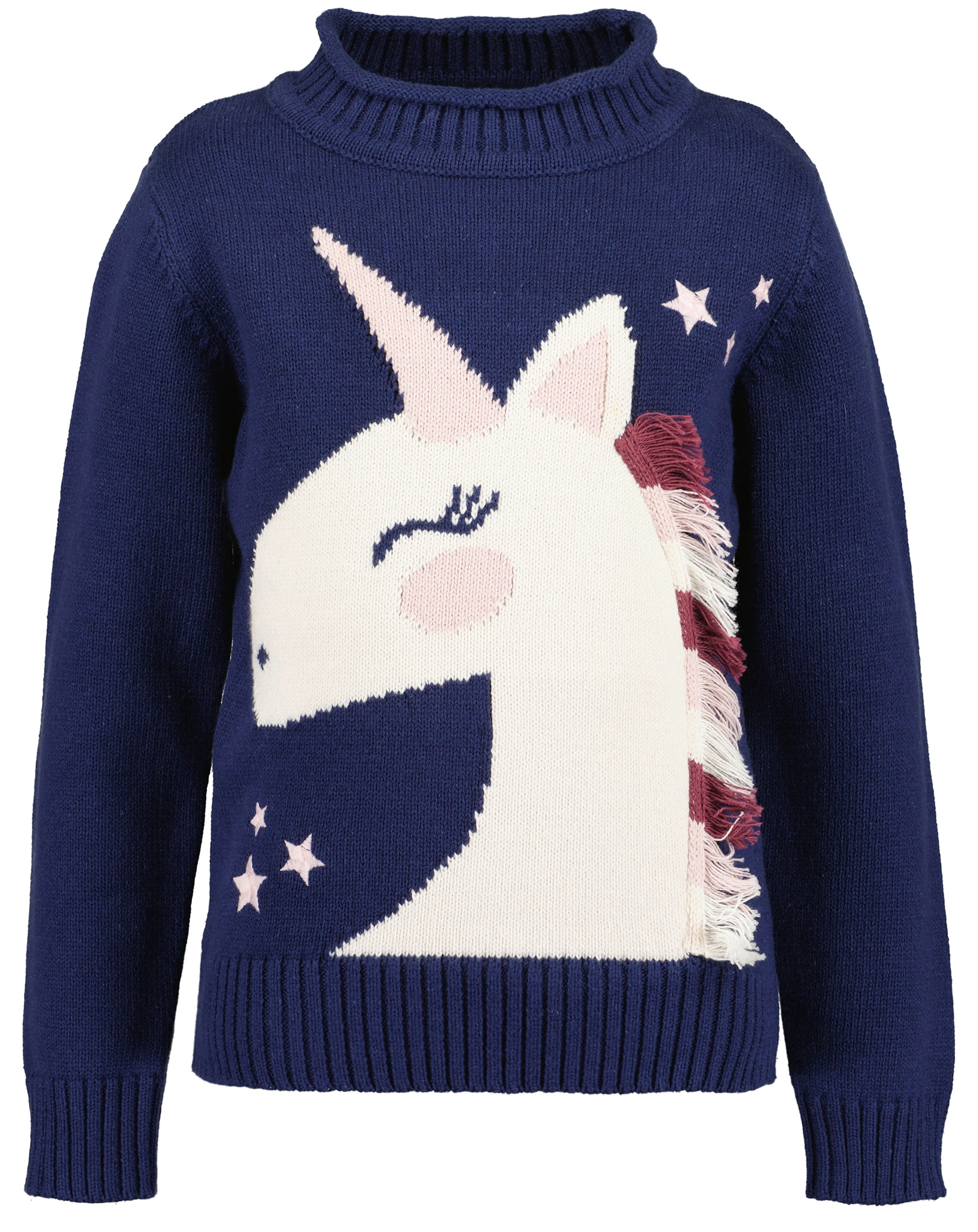 Strickpullover SPARKLE UNICORN in ultramarin