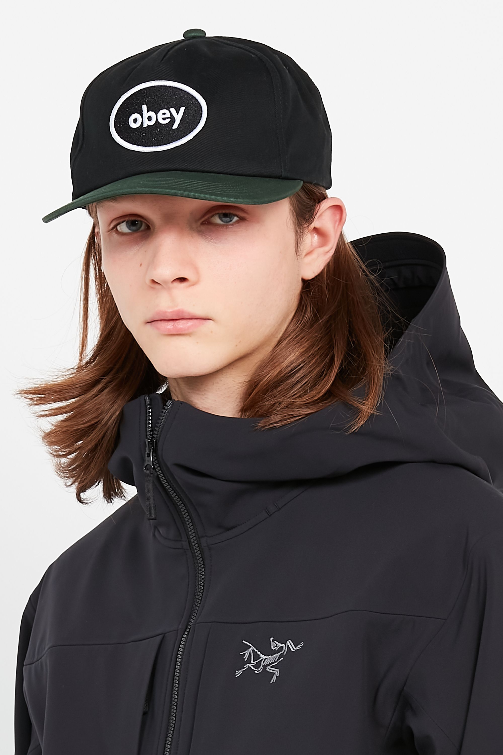 OBEY Casquette DOM 5 PANEL Noir
