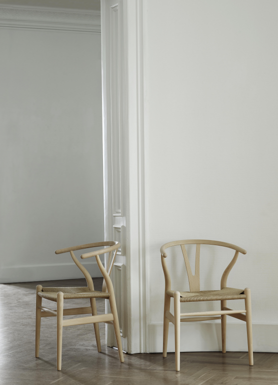 Carl Hansen & Son CH24 Wishbone stoel Classic Natural gezeept beuken
