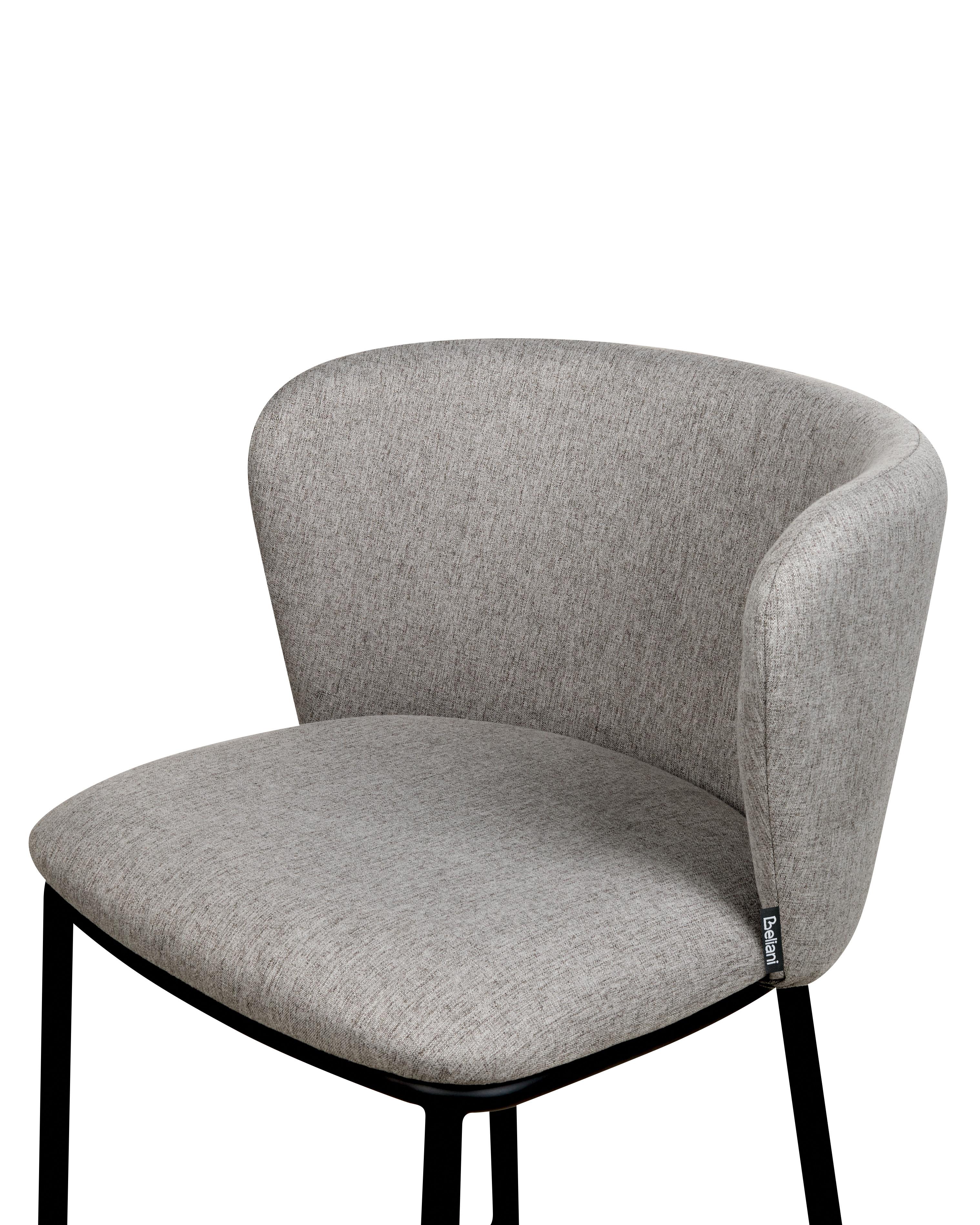 Set van 2 barstoelen MINA Grijs