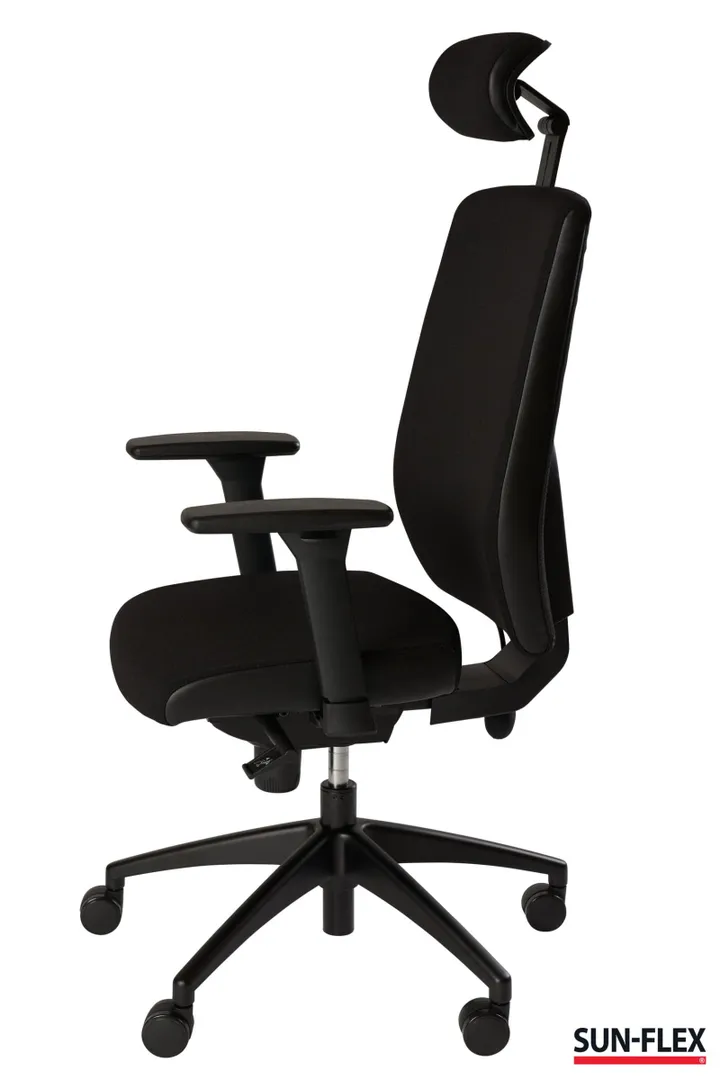 Kontorstol SUN-FLEX®OFFICECHAIR HB sort