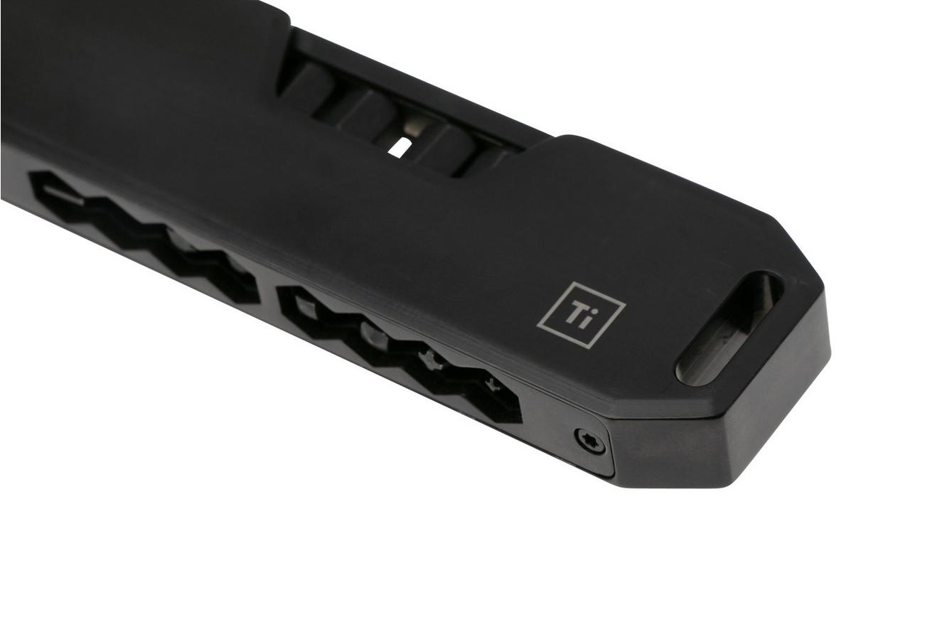 Big Idea Design Bit Bar BB-DLC Black DLC Titanium, bit-driver met bitjes
