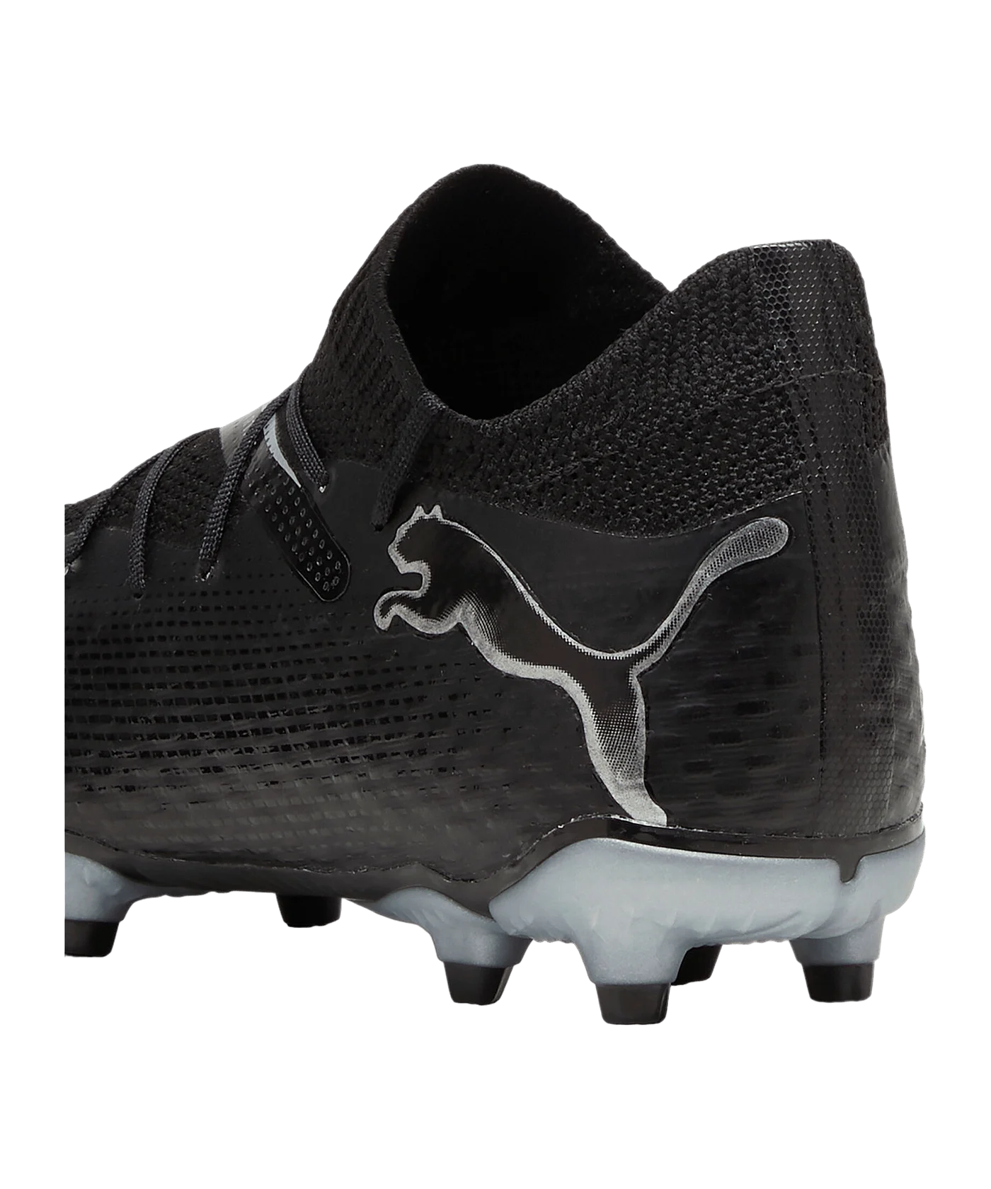 PUMA FUTURE 7 Pro FG/AG Eclipse Jr Kids Schwarz Silber F02