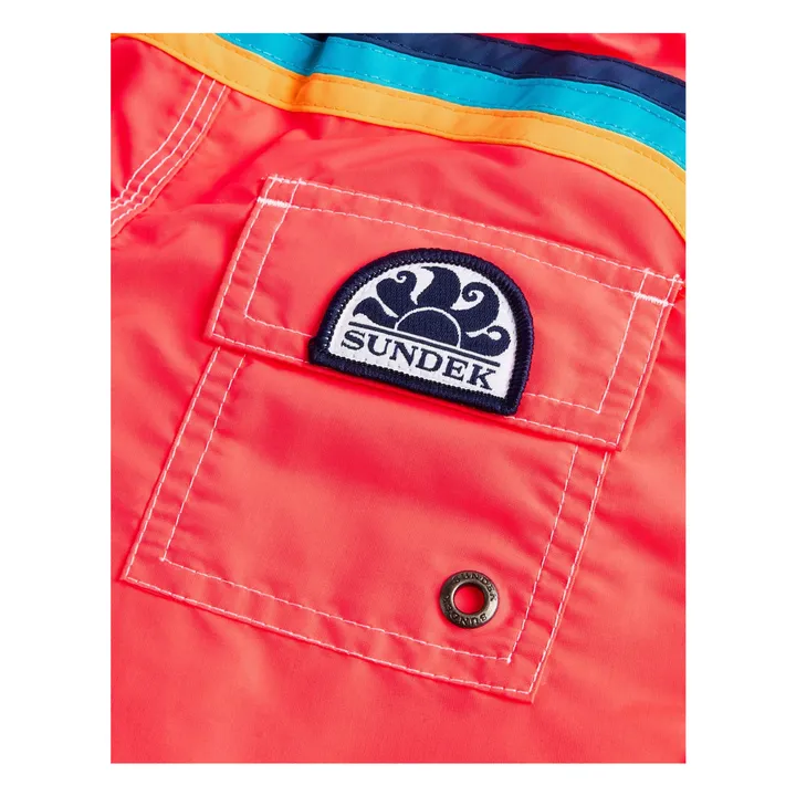 Sundek Short de Bain Board Arc | Rouge