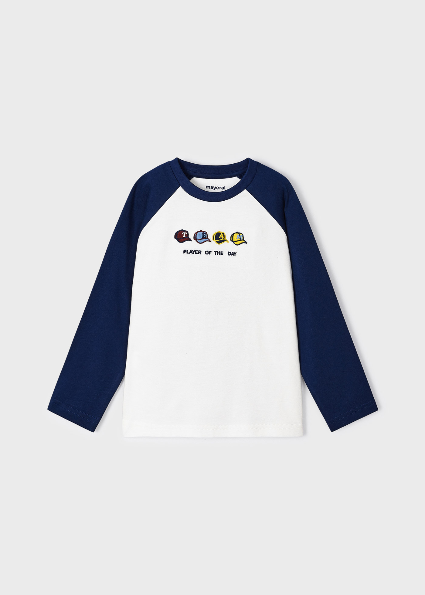 Camiseta raglan Better Cotton para meninos