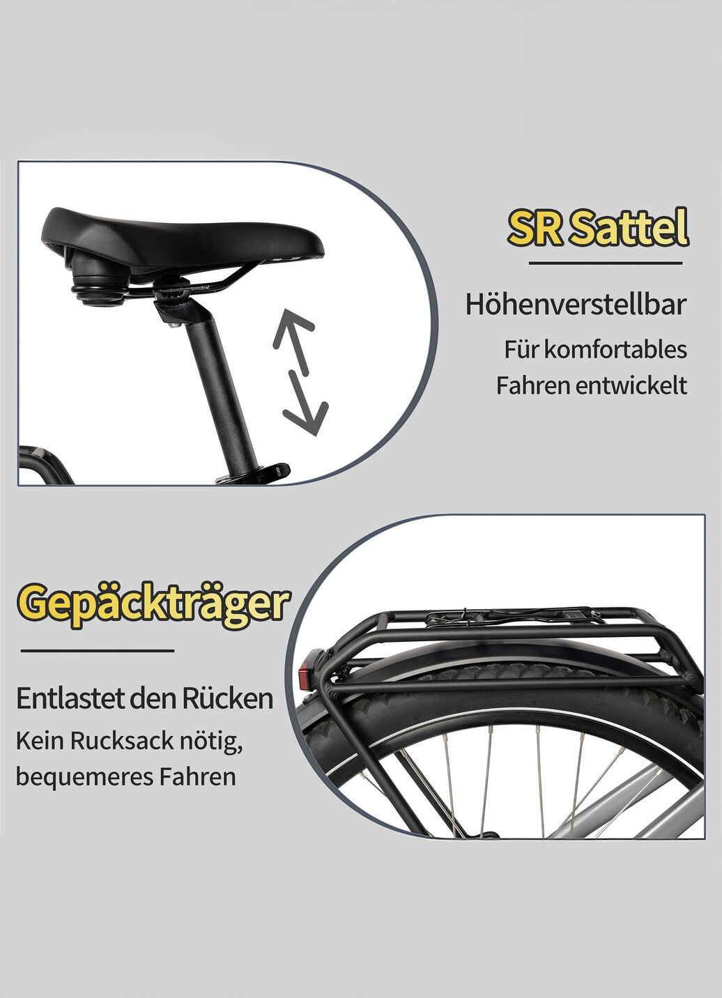 E-Bike Comfort SUV Easy von SAXXX