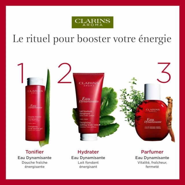 Eau Dynamisante Gel Douche Énergisant CLARINS