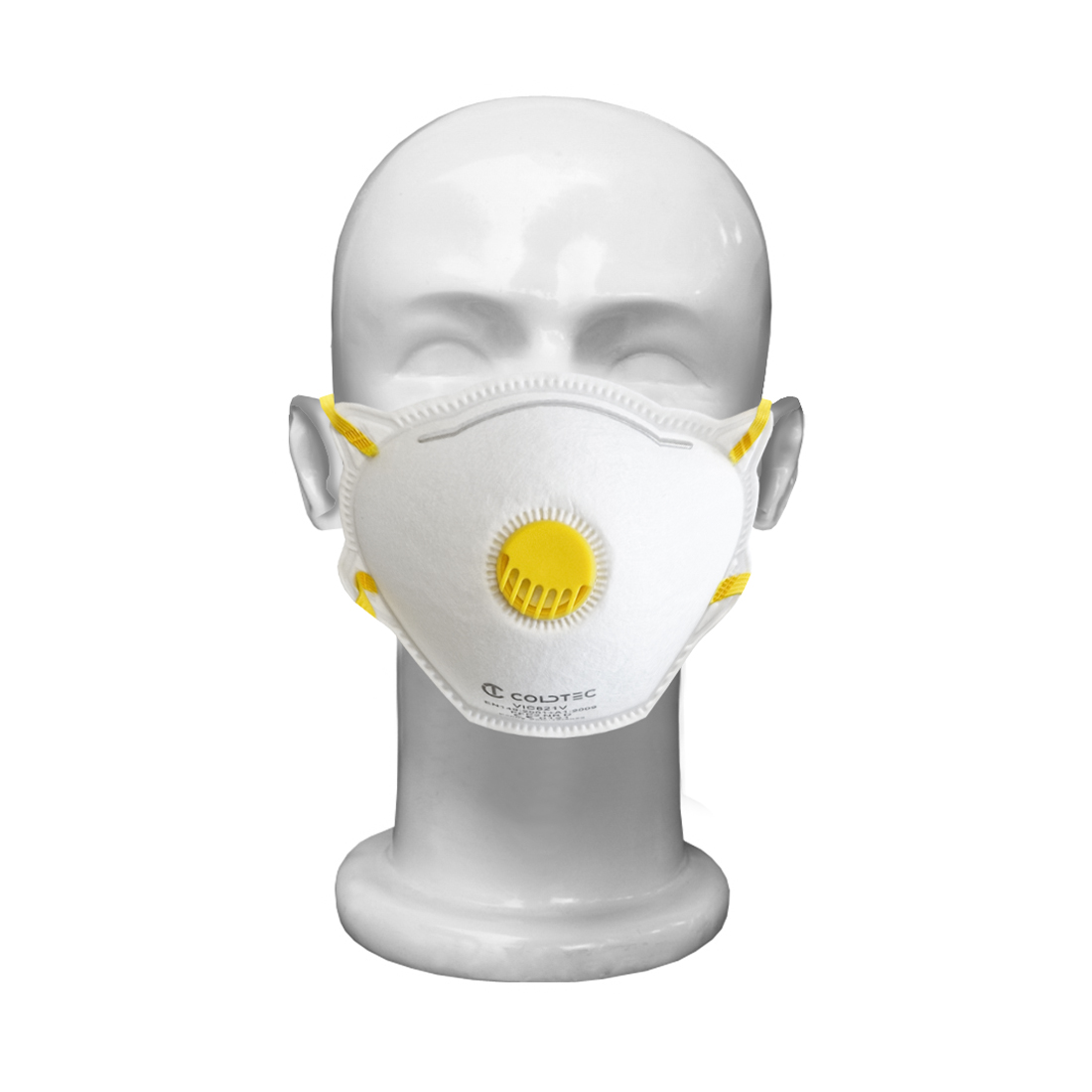 Coldtec Atemschutzmaske FFP2 mit Ventil, 12 Stück