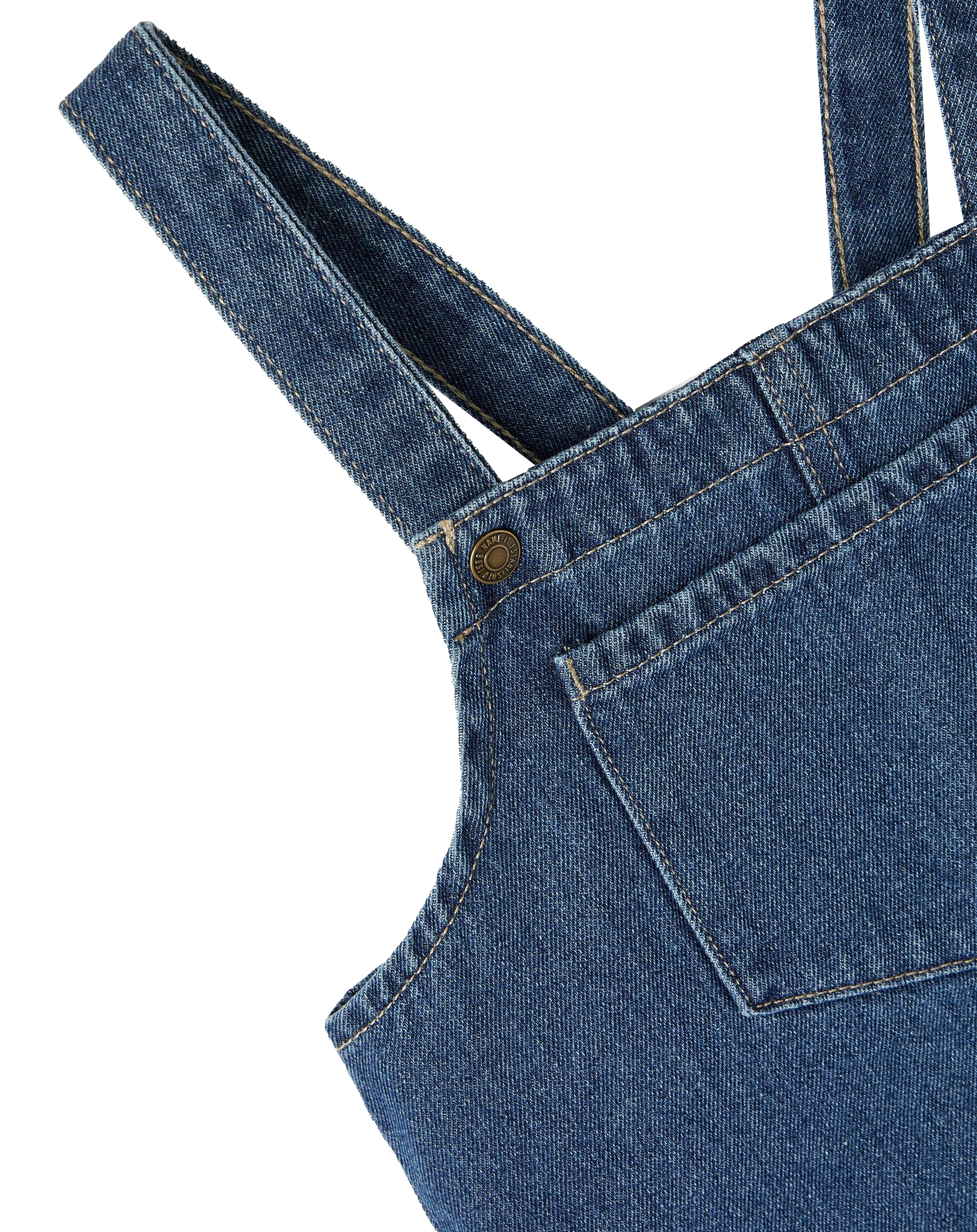 Jeans-Latzkleid NKFJESSIE DNM in medium blue