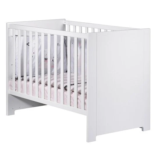 Loft Blanc lit 60x120   Blanc        de               Sauthon Baby's Sweet Home