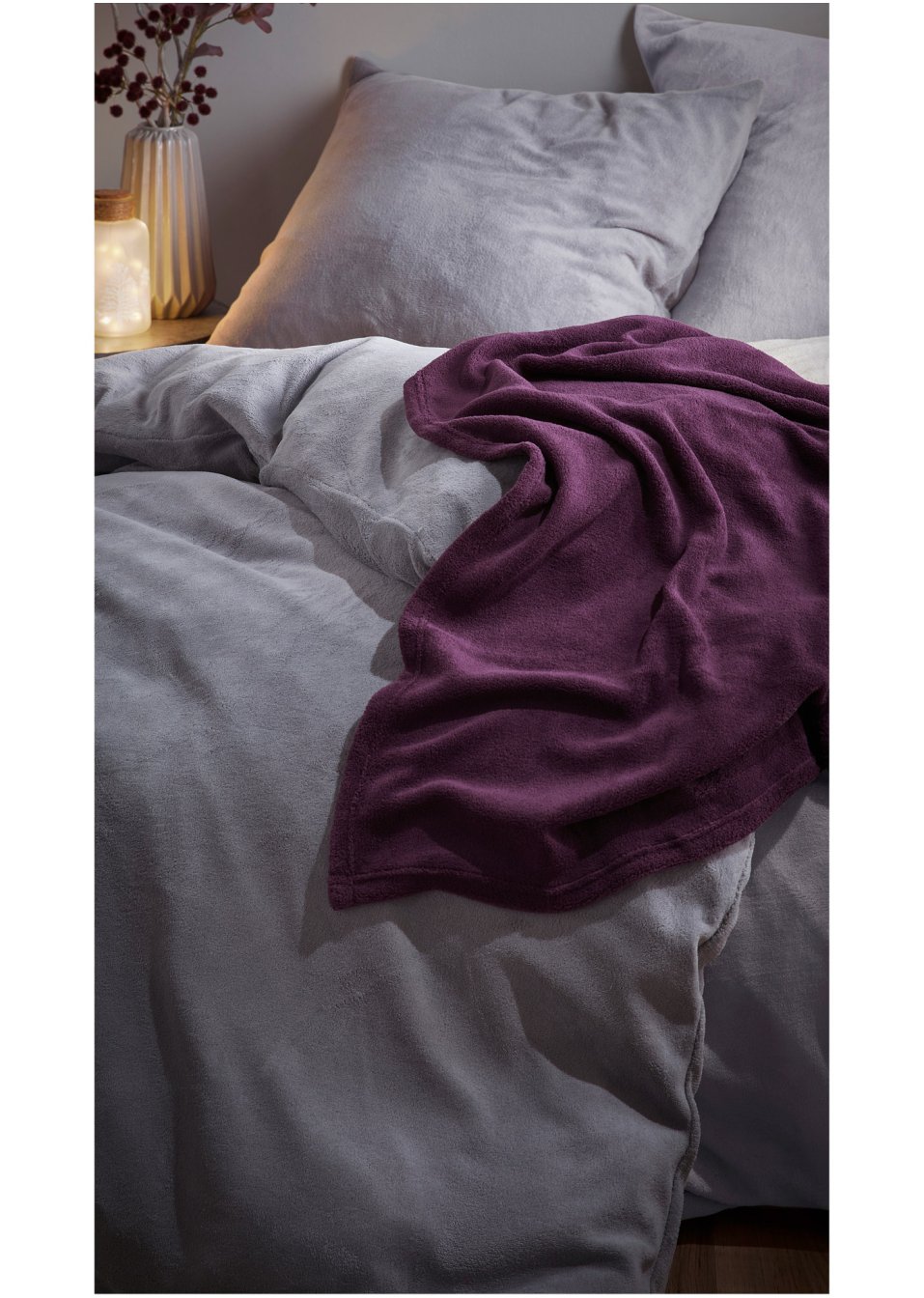 Parure de lit toucher cashmere