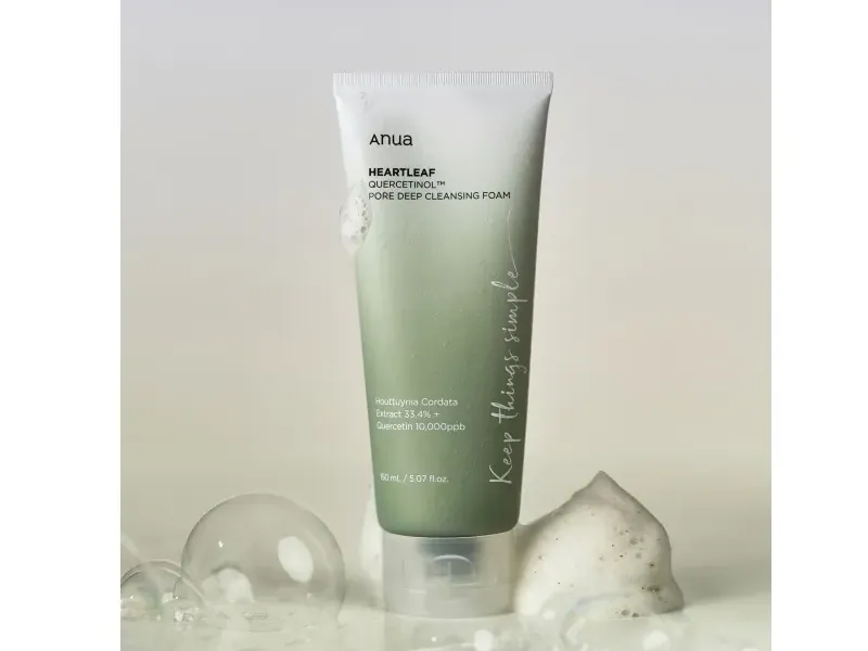 Anua Heartleaf Quercetinol Pore Deep Cleansing Foam 25 ml