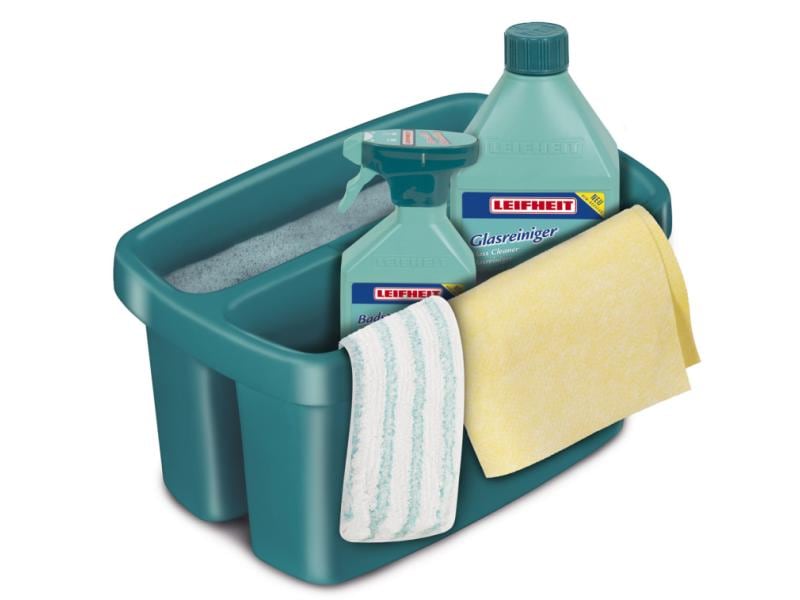 Leifheit Putzeimer Combi Box 2 l, Türkis Passend zu Eimer Combi