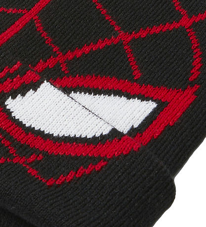 Name It Mütze - Strick - NmmJacoby Spider - Schwarz