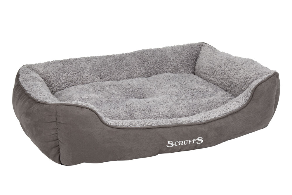 Scruffs Cosy Box Bed - Hondenmand - grijs - 1x60x75 cm - L