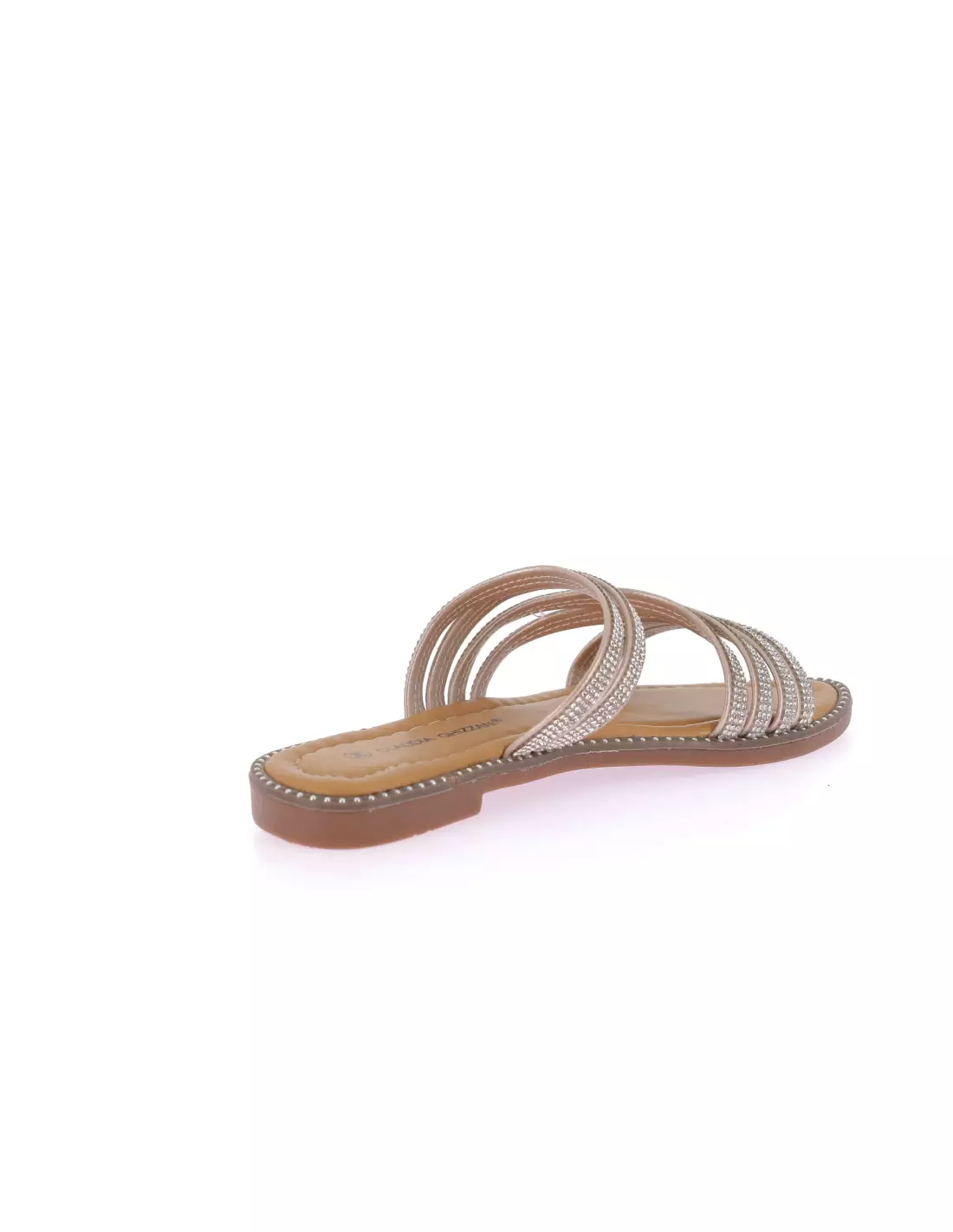 CLAUDIA GHIZZANI 2ER0040701 8100 HF - Mules & sabots CHAMPAGNE-PU