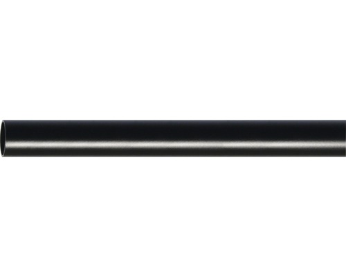 Carpi zwarte gordijnroede, 120 cm, Ø 16 mm