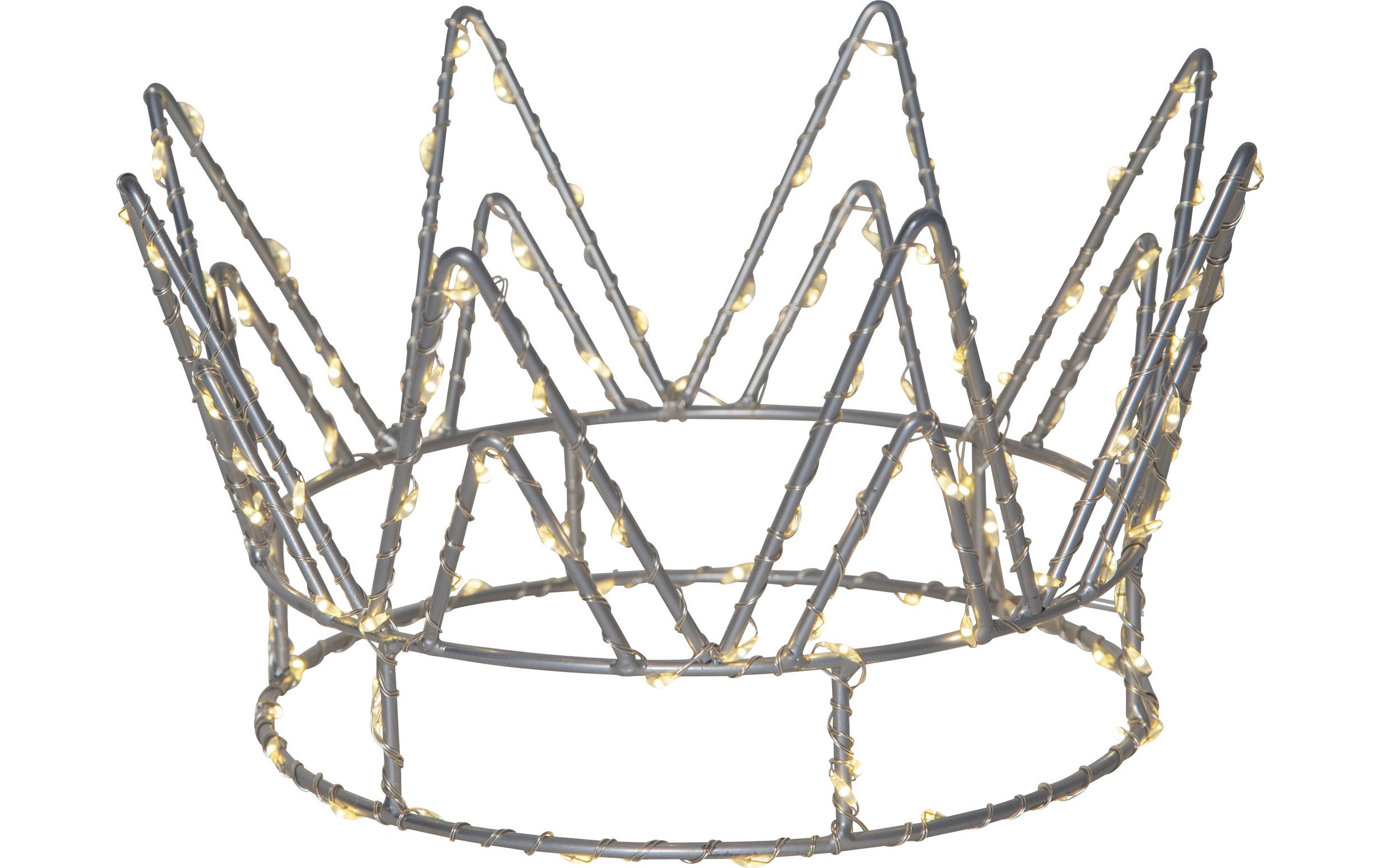 Crown, 120 LED, SilberLED Tischdekoration
