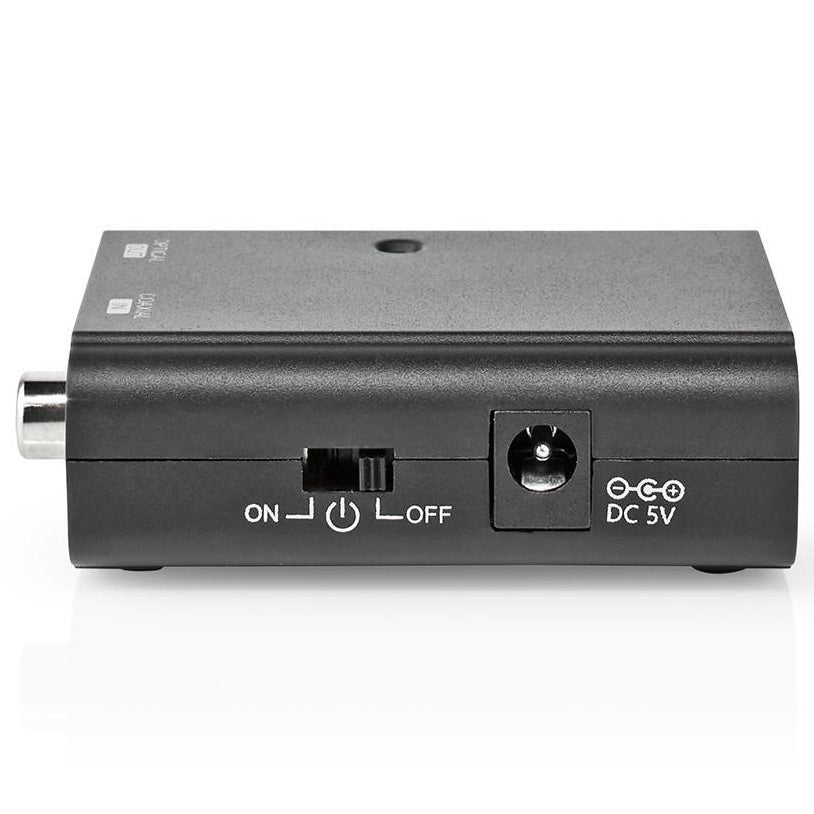 Nedis ACON2505BK audio converter Coax naar Toslink