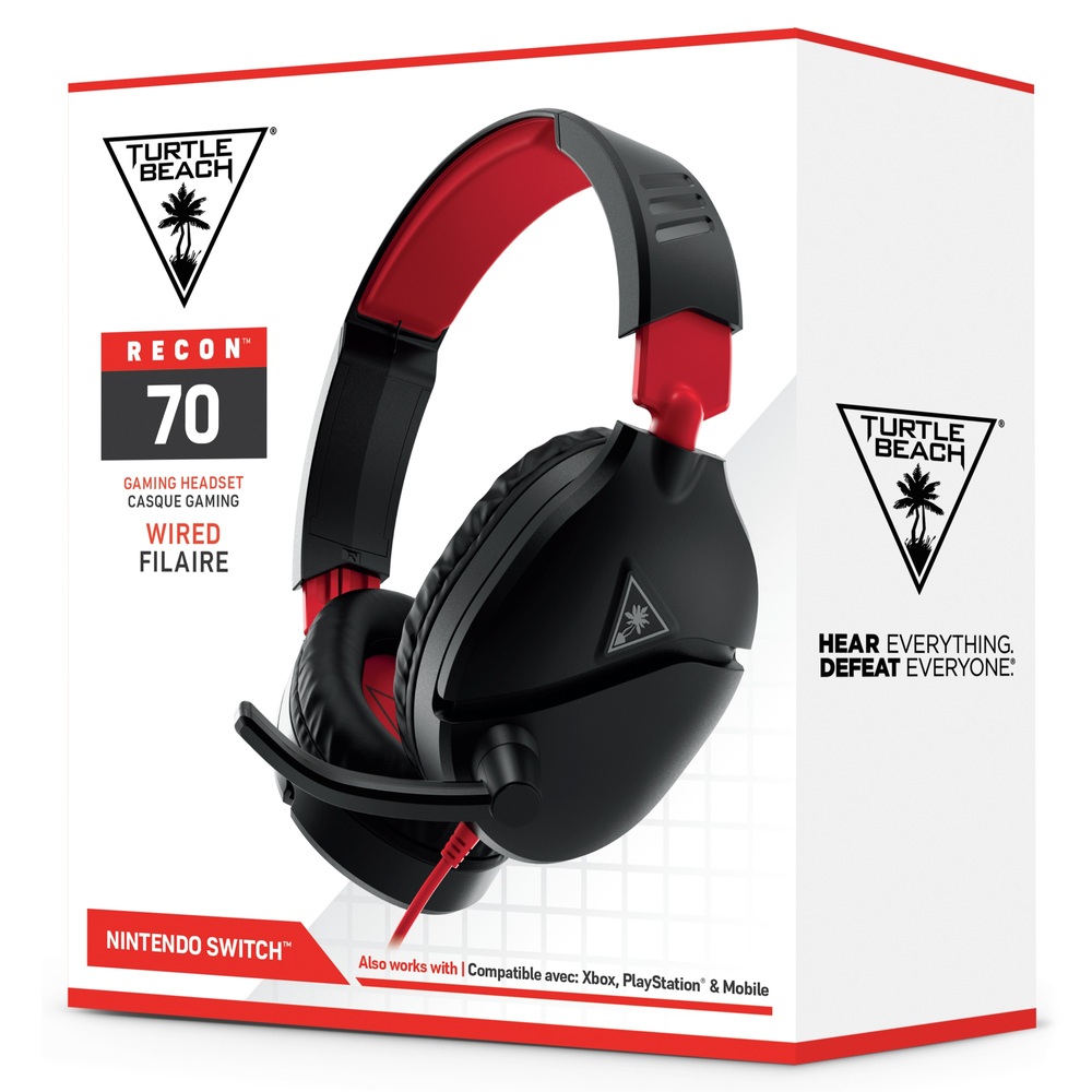 Turtle Beach Recon 70N Gaming-Headset für Nintendo Switch, PS5, PS4, Xbox, PC