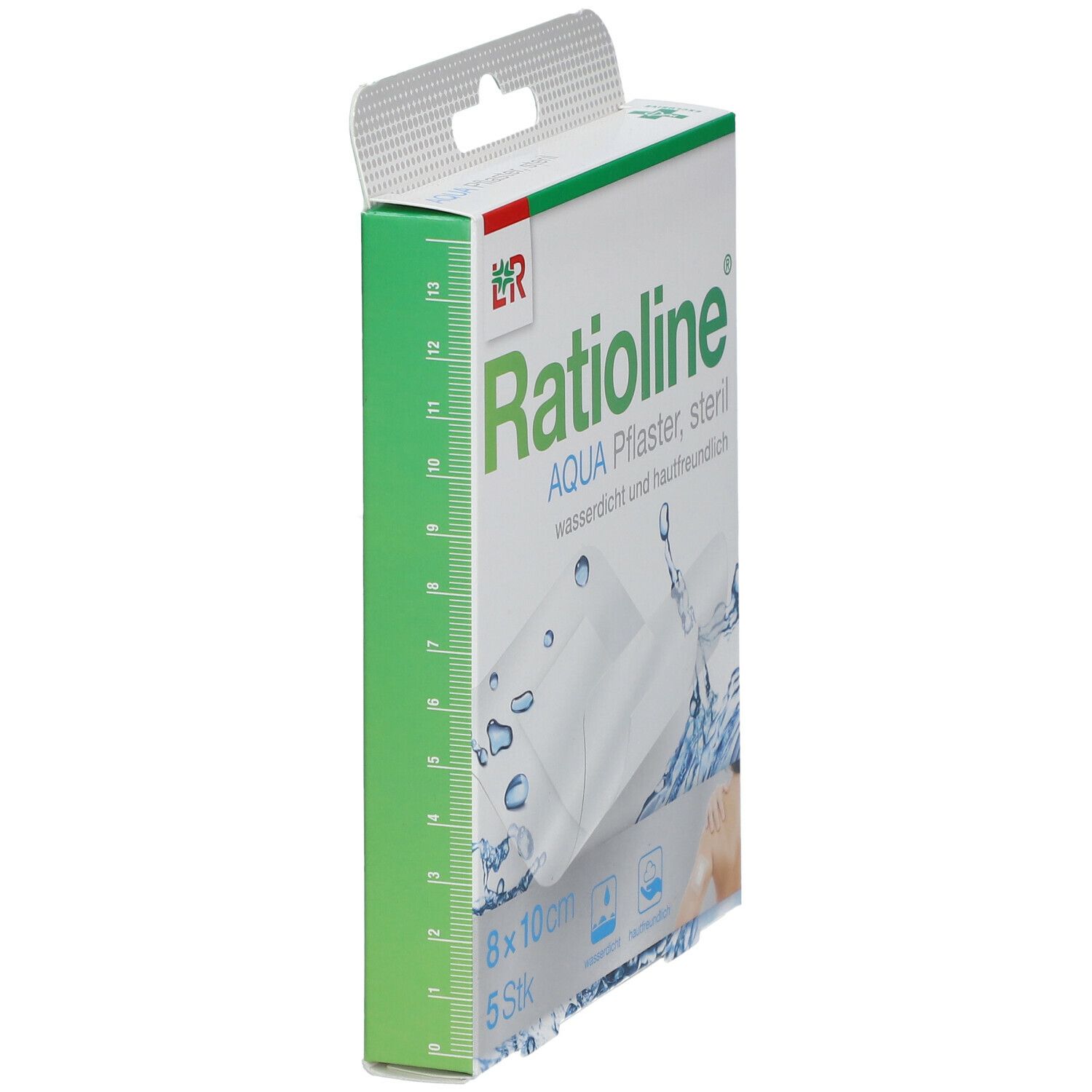 Ratioline® aqua Duschpflaster Plus 8 x 10 cm
