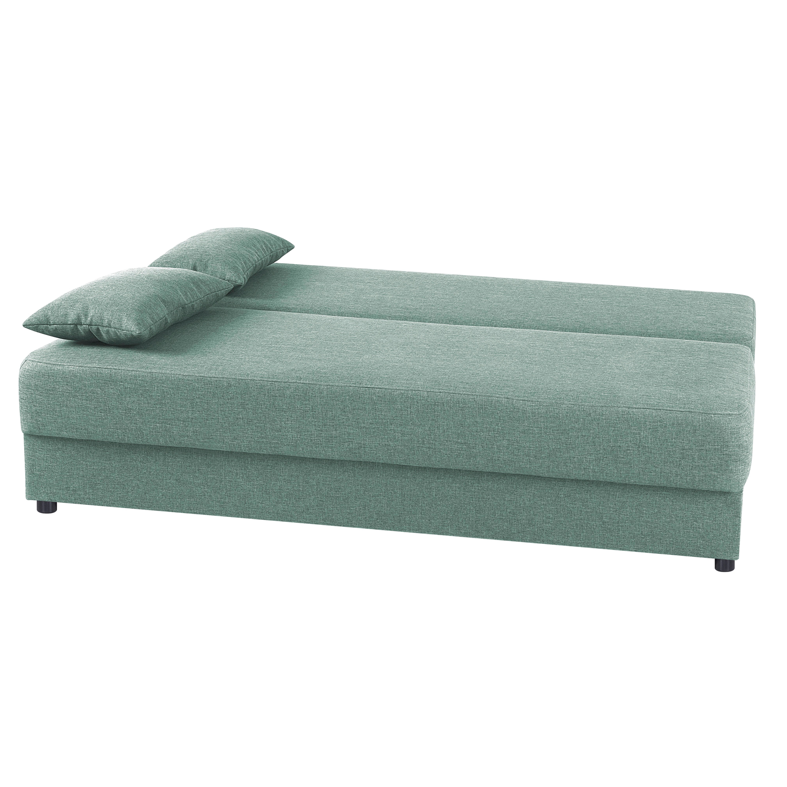 Schlafsofa - mint - mit Staukasten