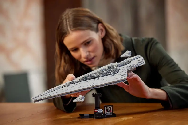 (630-tlg. Set) Star Wars Klemmbausteine Spielzeug Raumschiff Modell Bausatz (75356) Lizenziert - Supersternzerstörer Executor