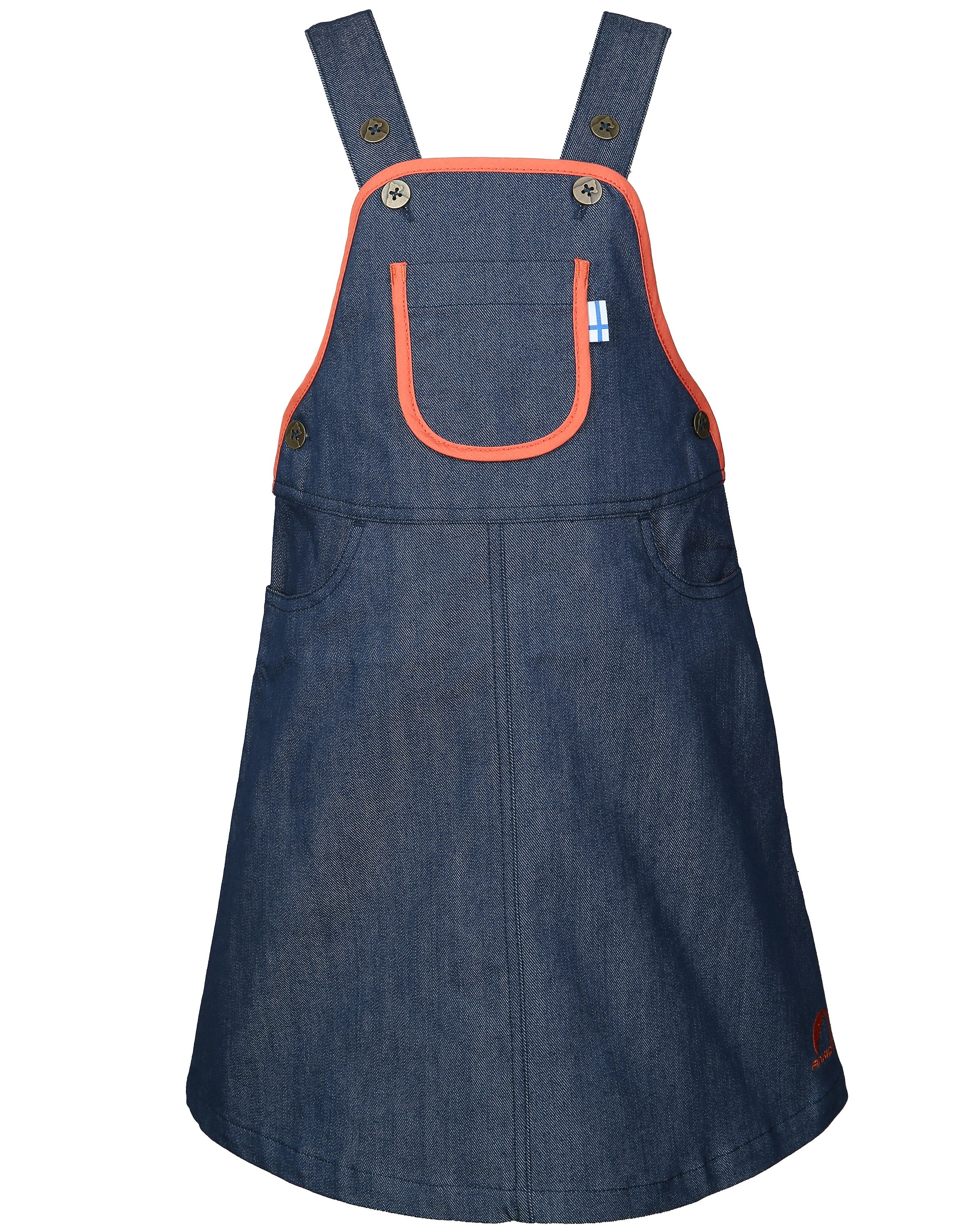 Latzkleid MAJALI DENIM in blau