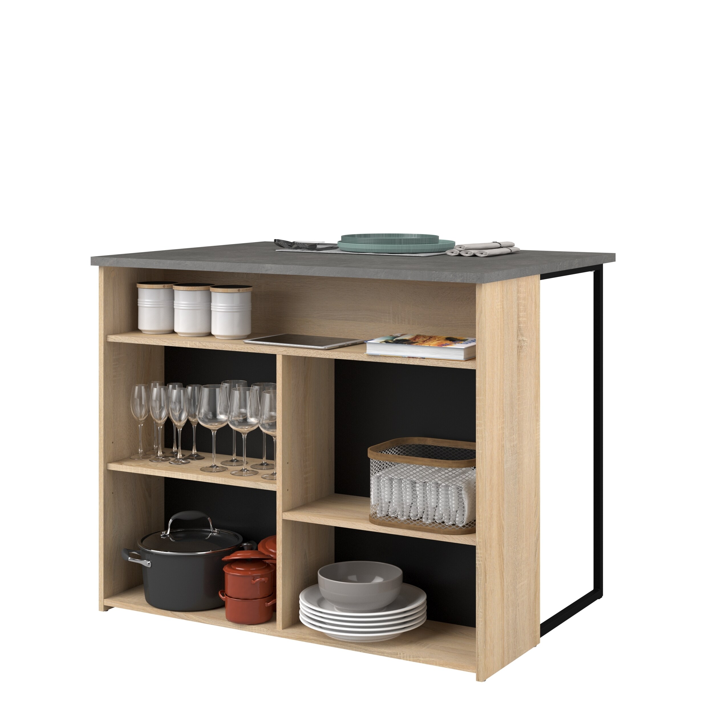 Parisot Küchenbuffet Set 