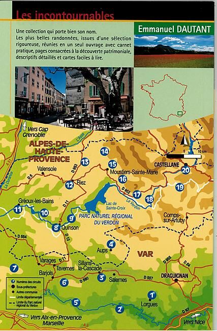 CHAMINA - VERDON HAUT VAR 20 BALADES