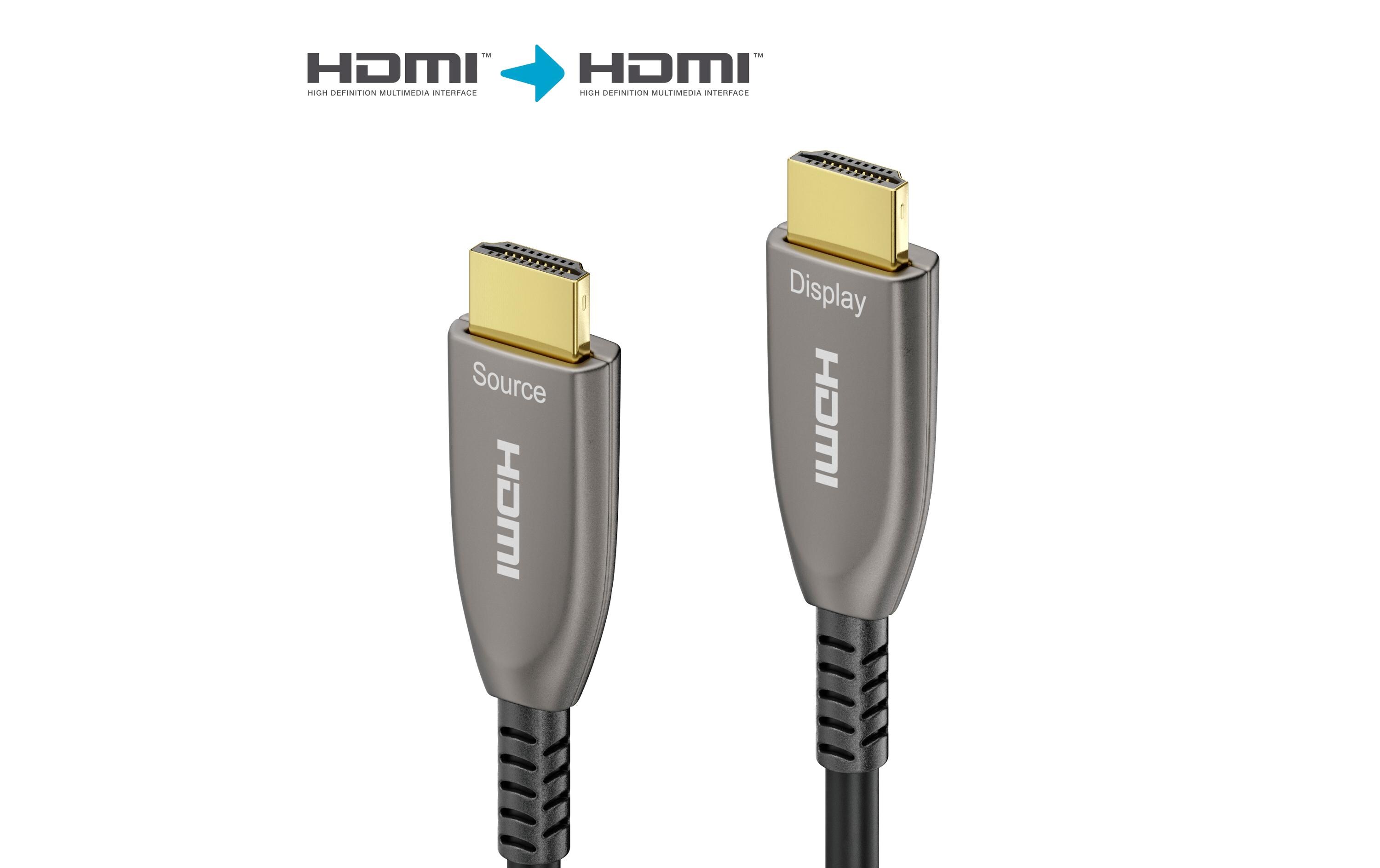 Kabel Premium Zert. Aktiv HDMI 30 m<br>Zertifiziertes Premium Aktiv HDMI Kabel, 4K UHD, HDR, 18Gbps
