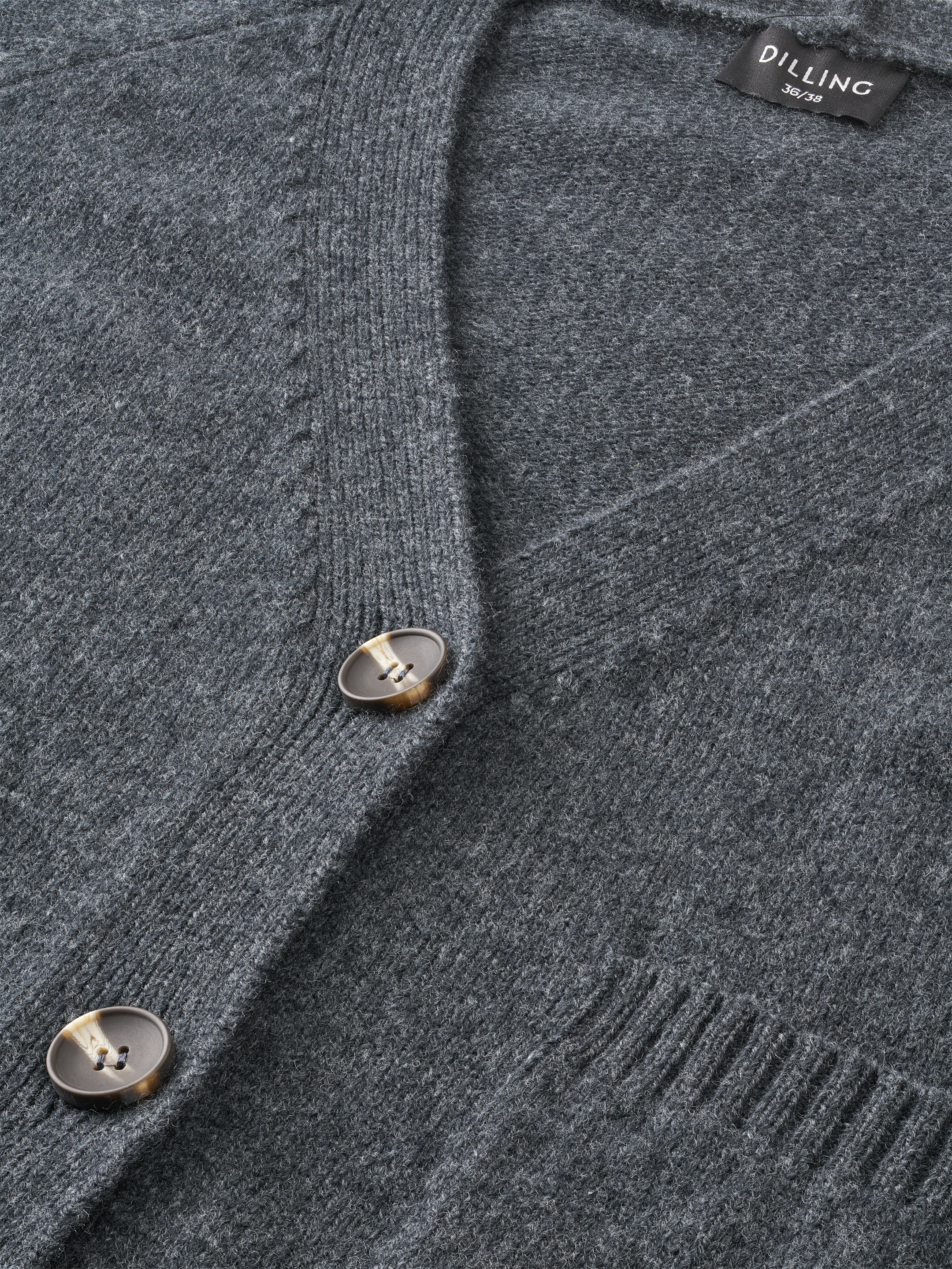 Boxy cardigan in lamswol voor dames - Gratis Verzending