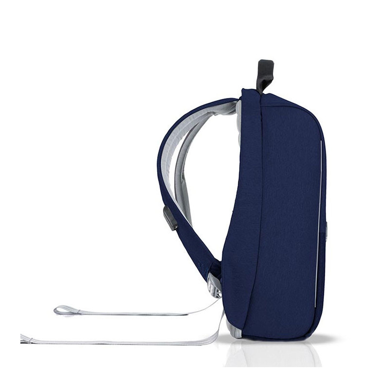 Sac à dos connecté antivol ordinateur 15 pouces Metrobag 13.6 Litres Dark Blue