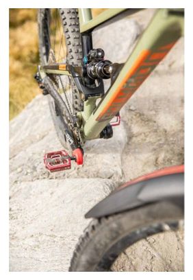 Protections de Manivelles Zefal Crank Armor XL Rouge