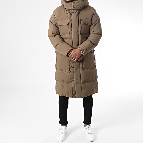 Parka Capuche Marron