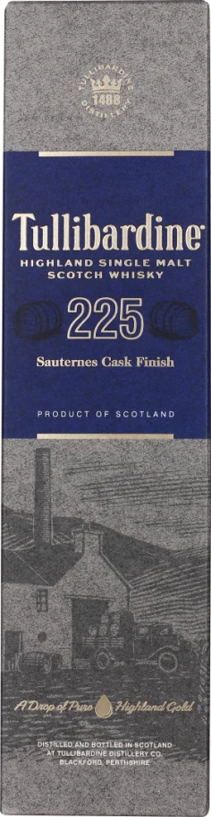 TULLIBARDINE 225 SAUTERNES FINISH 70CL