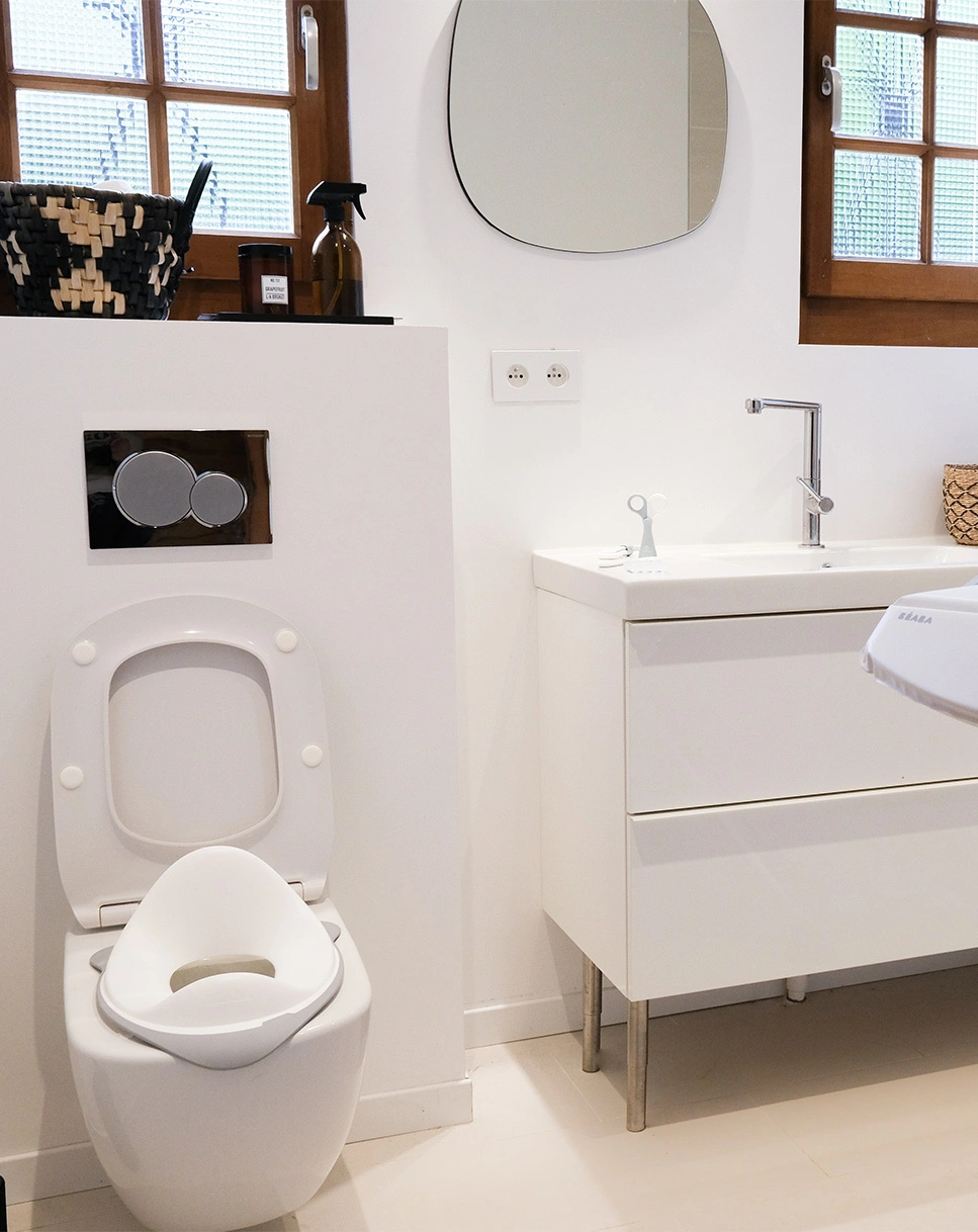 Toilettensitz POTTY in light grey