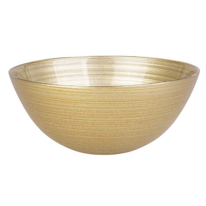 Glasschale - gold - ø ca. 15 cm