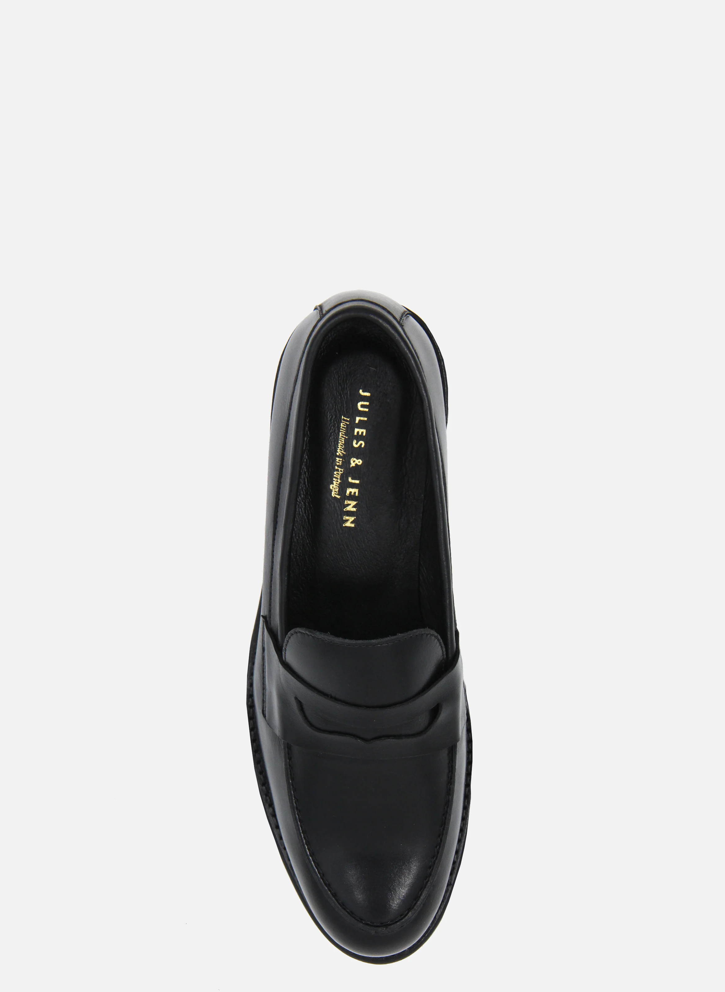 Mocassins cuir lisse | Noir