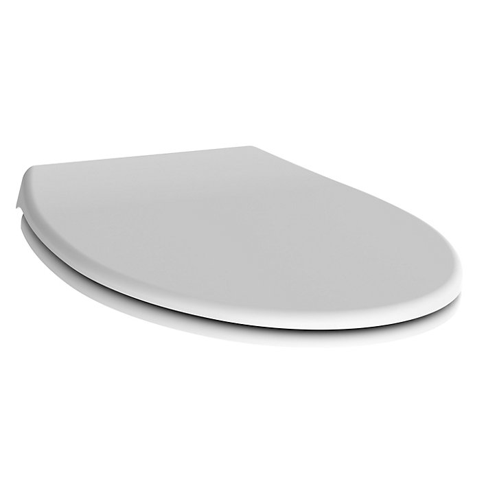 Abattant blanc mat déclipsable Dolcéo