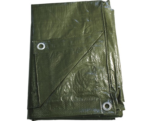 Houten zeildoek 210 gr/m² groen 1,5 x 6 m